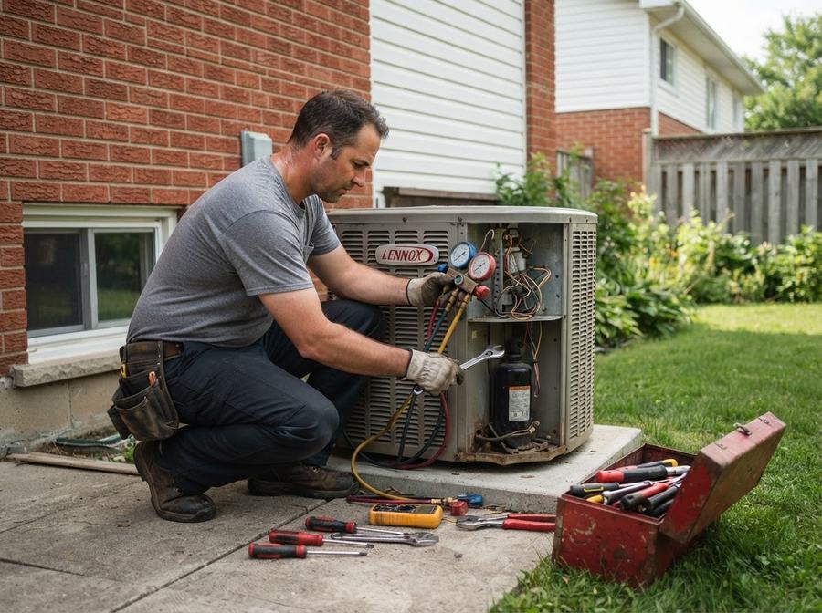 Air Conditioning Repair by an independent Ontario home-service professional