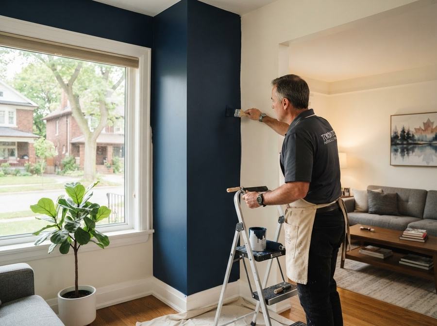 Accent Wall Painting in Ontario