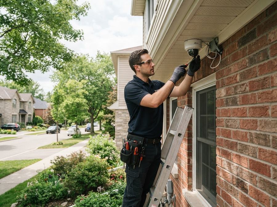 Alarm System Installation in Markham, Ontario