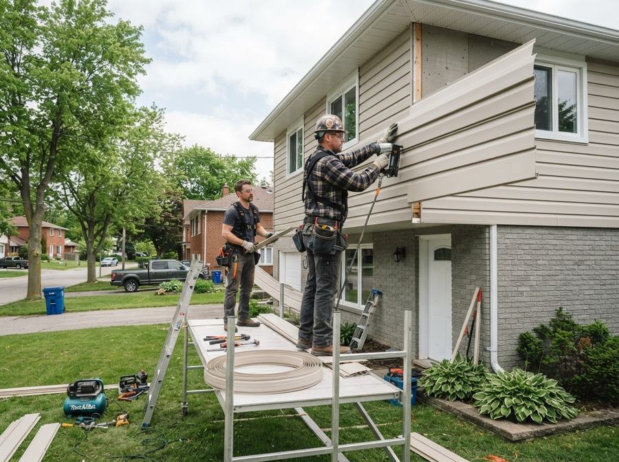 Aluminum Siding Installation in Ontario