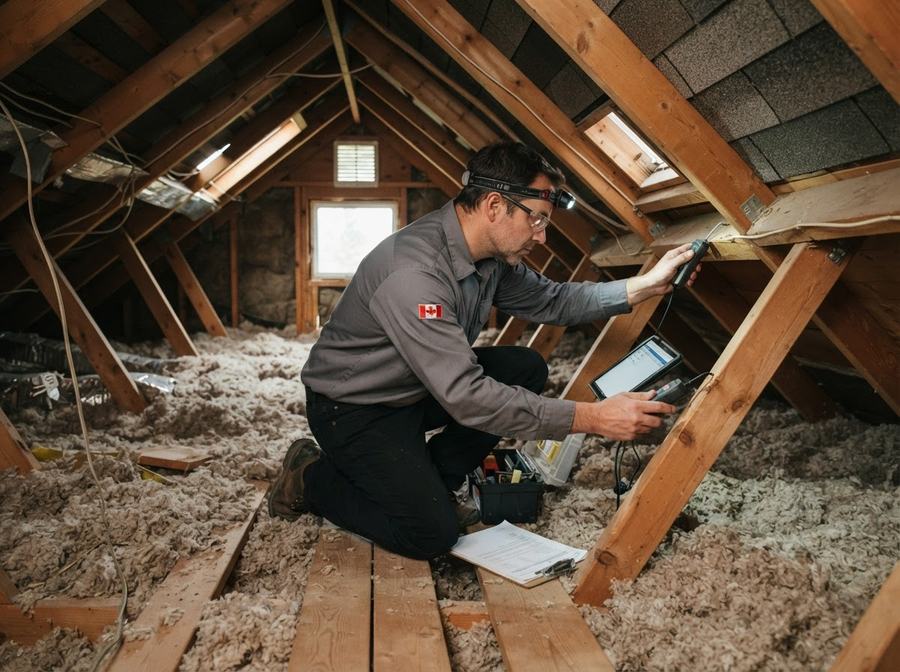Attic Inspection & Report in Ontario