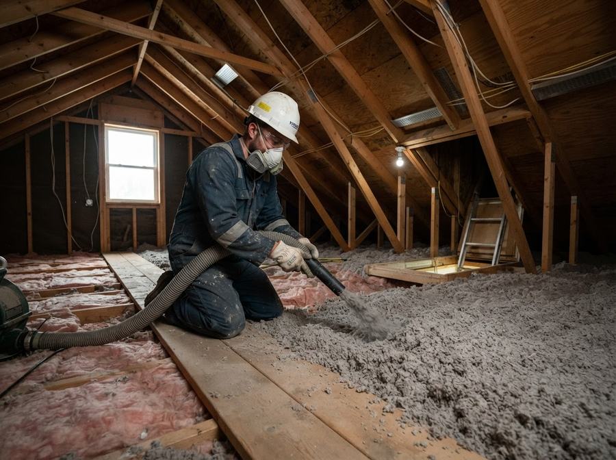 Attic Insulation Top-Up in Markham, Ontario