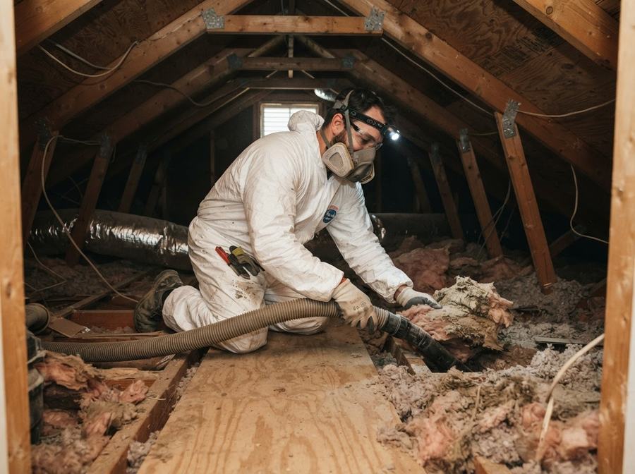 Attic Insulation Removal in Ontario