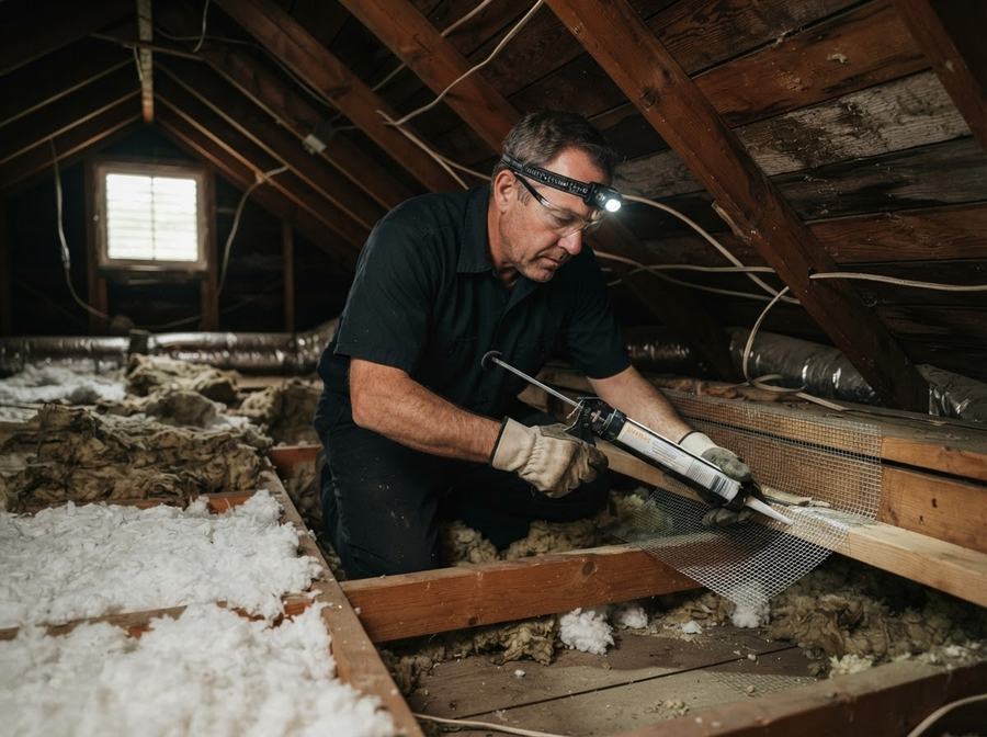 Attic Rodent Proofing in Markham, Ontario