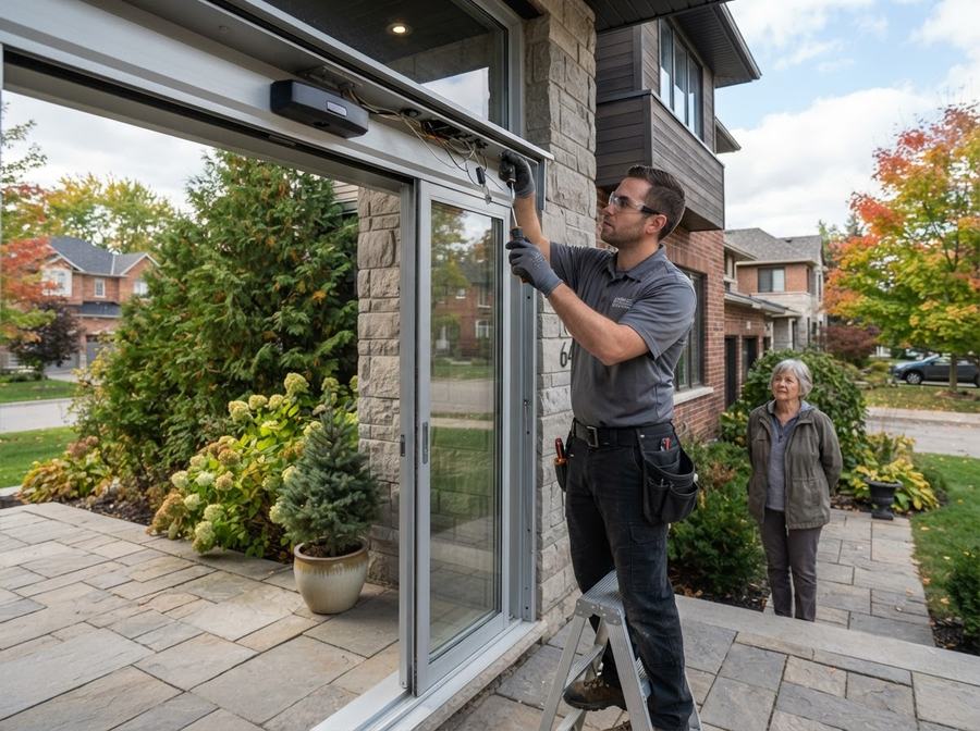 Automatic Door Installation in Markham, Ontario