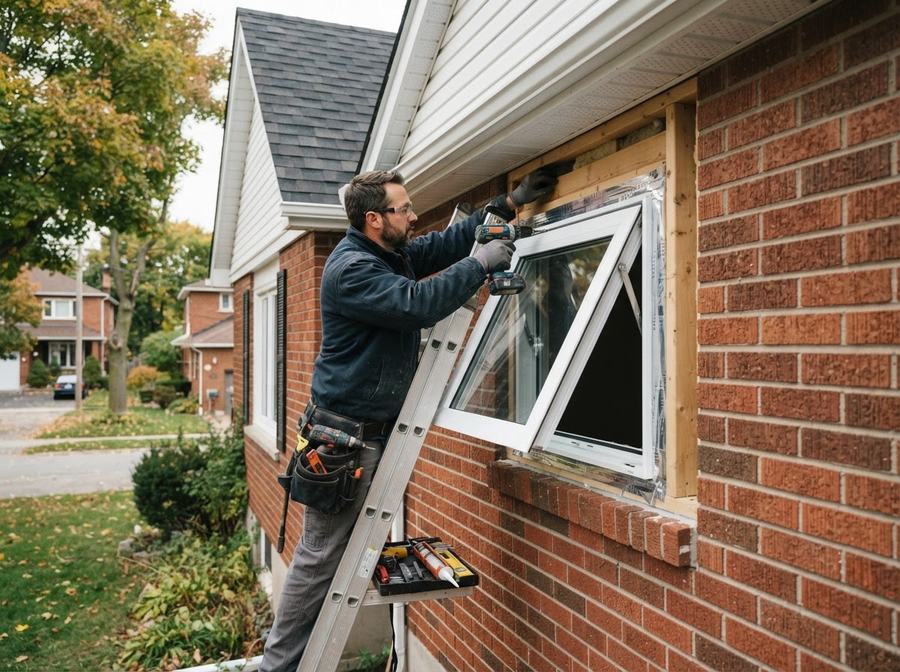 Awning Window Installation in Ontario