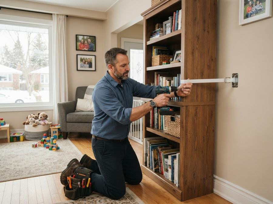 Baby-Proofing & Furniture Anchoring in Ontario