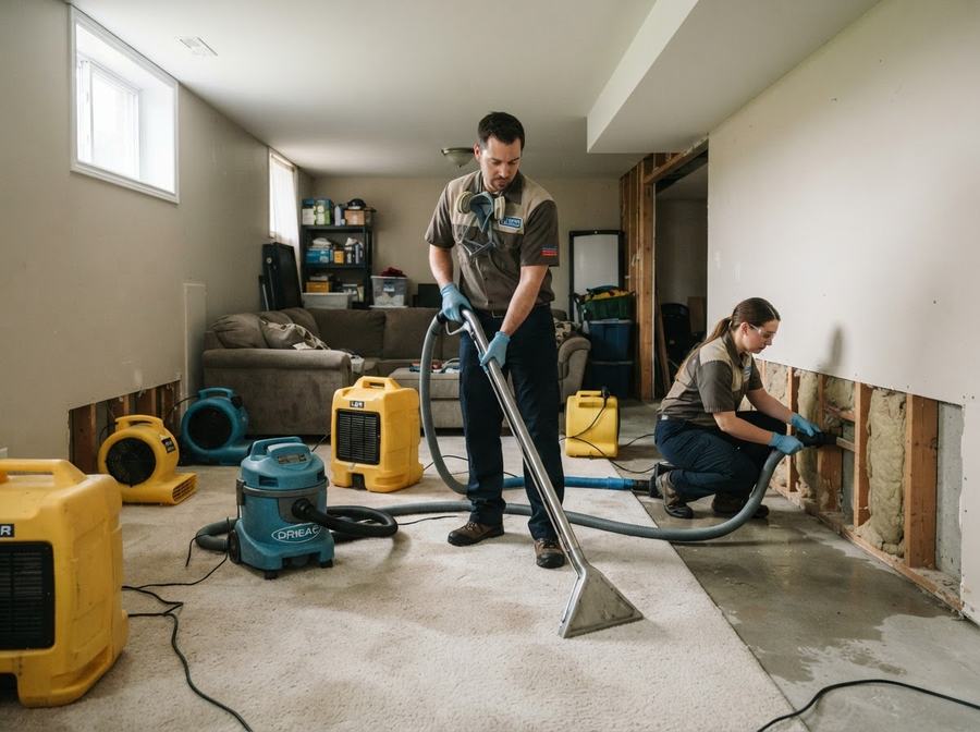 Basement Flood Restoration in Ontario