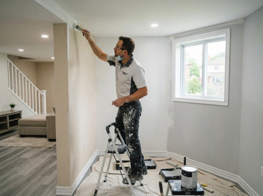 Basement Painting in Ontario