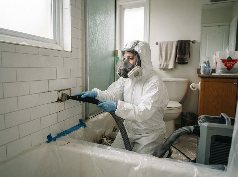 Bathroom Mould Remediation in Markham, Ontario