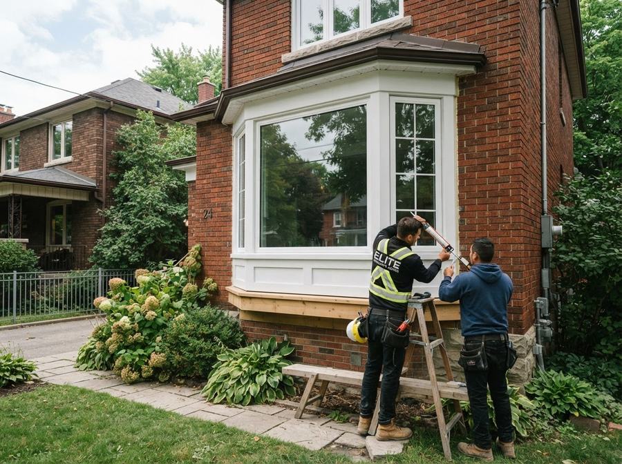 Bay & Bow Window Installation in Markham, Ontario