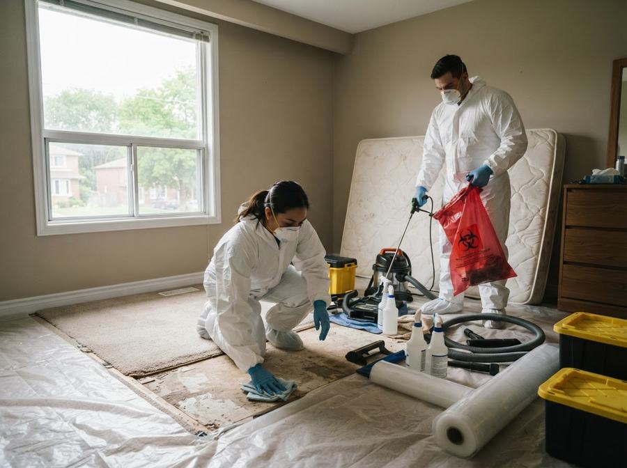 Biohazard & Trauma Scene Cleanup in Ontario
