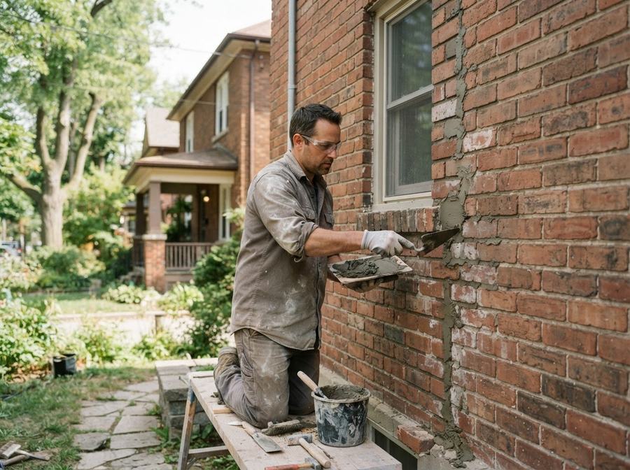 Brick & Stone Repair in Markham, Ontario