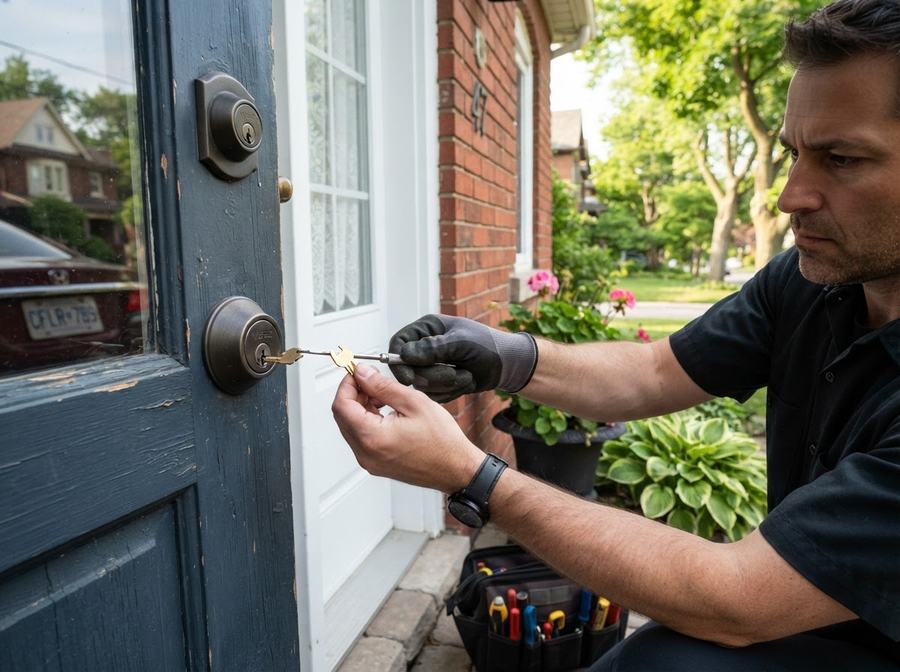 Broken Key Extraction in Ontario
