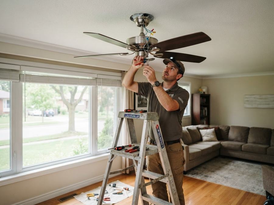 Ceiling Fan Installation in Ontario