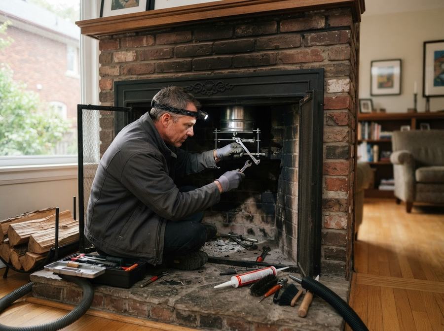 Chimney Damper Repair in Ontario