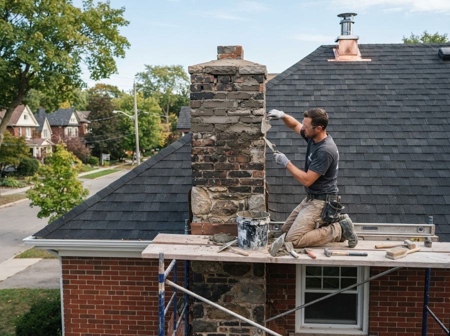 Chimney Masonry Repair in Ontario