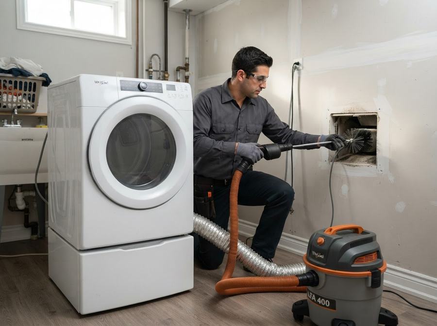 Commercial Dryer Vent Cleaning in Ontario