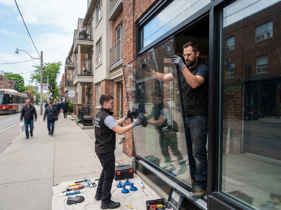 Commercial Glass Replacement in Markham, Ontario