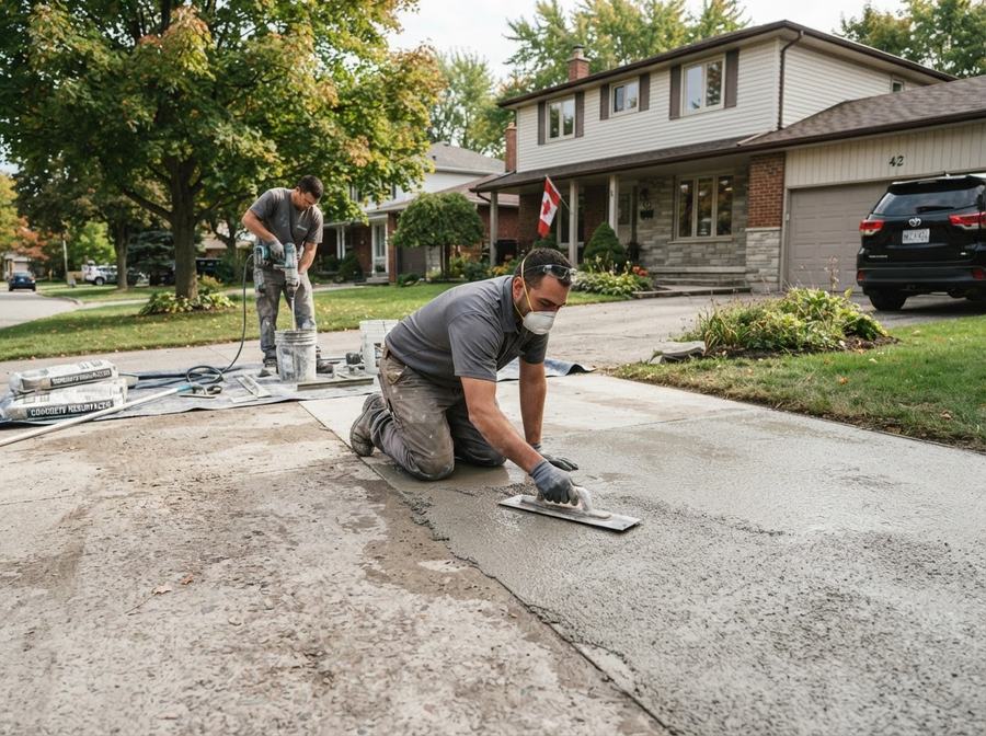 Concrete Repair & Resurfacing in Ontario