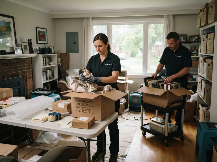 Contents Pack-Out & Cleaning in Ontario