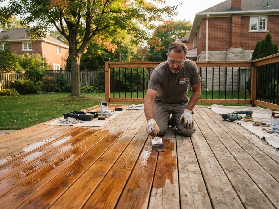 Deck Refinishing in Ontario