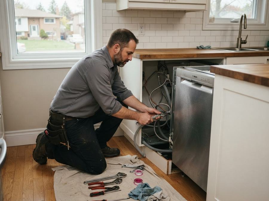 Dishwasher Installation in Ontario