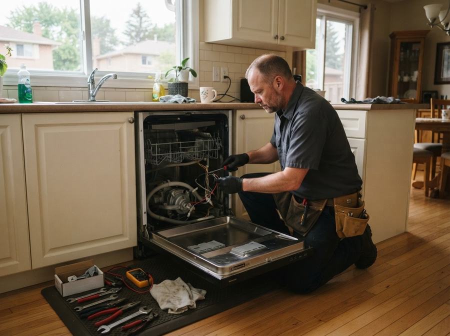 Dishwasher Repair in Markham, Ontario