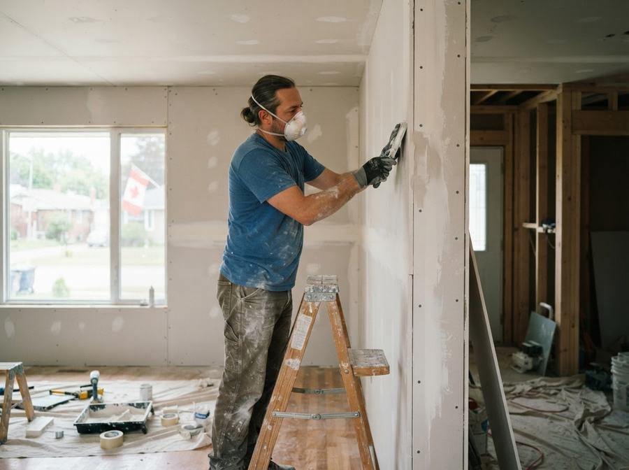 Drywall Installation in Markham, Ontario