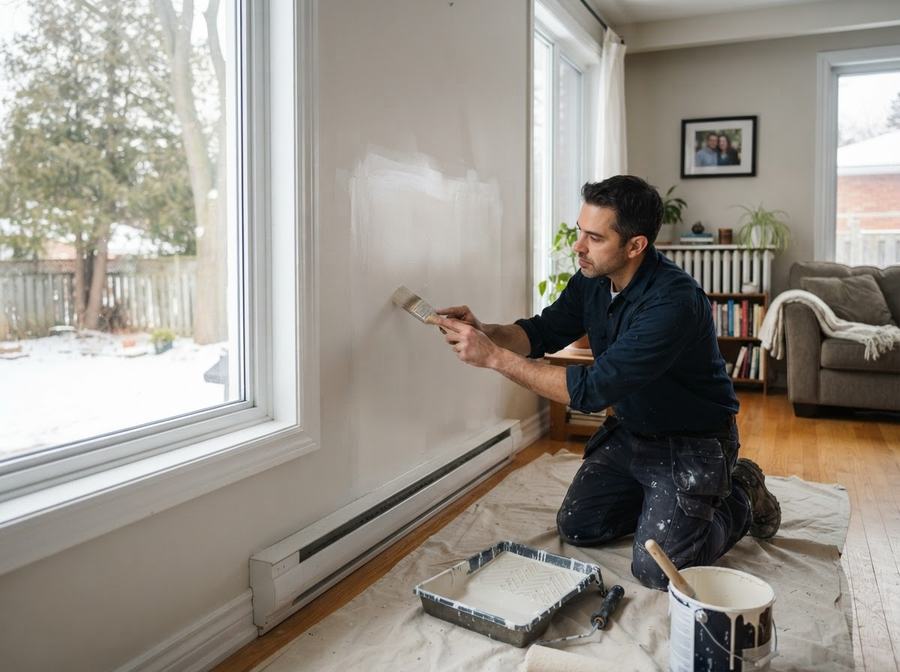 Drywall Repair & Paint in Markham, Ontario