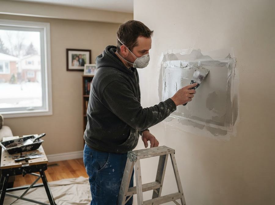 Drywall Patching in Markham, Ontario