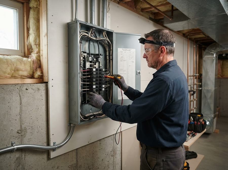 Electrical Panel Upgrade  -  200A Service in Ontario