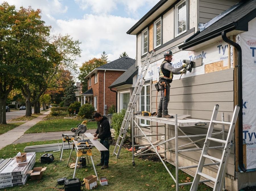 Engineered Wood Siding (LP SmartSide) in Ontario