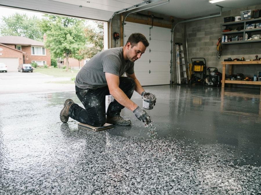 Epoxy Garage Floor Coating in Ontario
