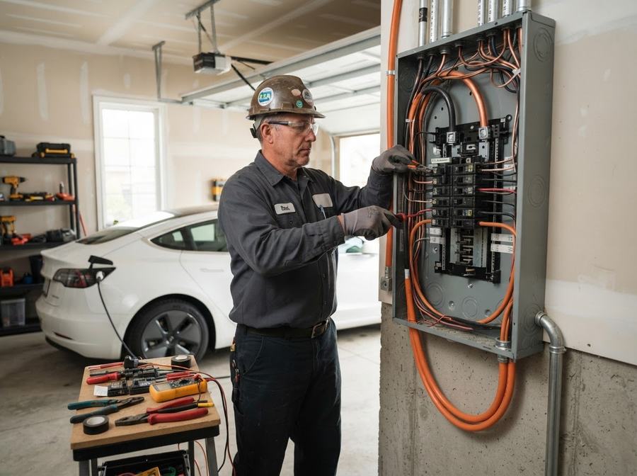 Panel Upgrade for EV Charging in Markham, Ontario