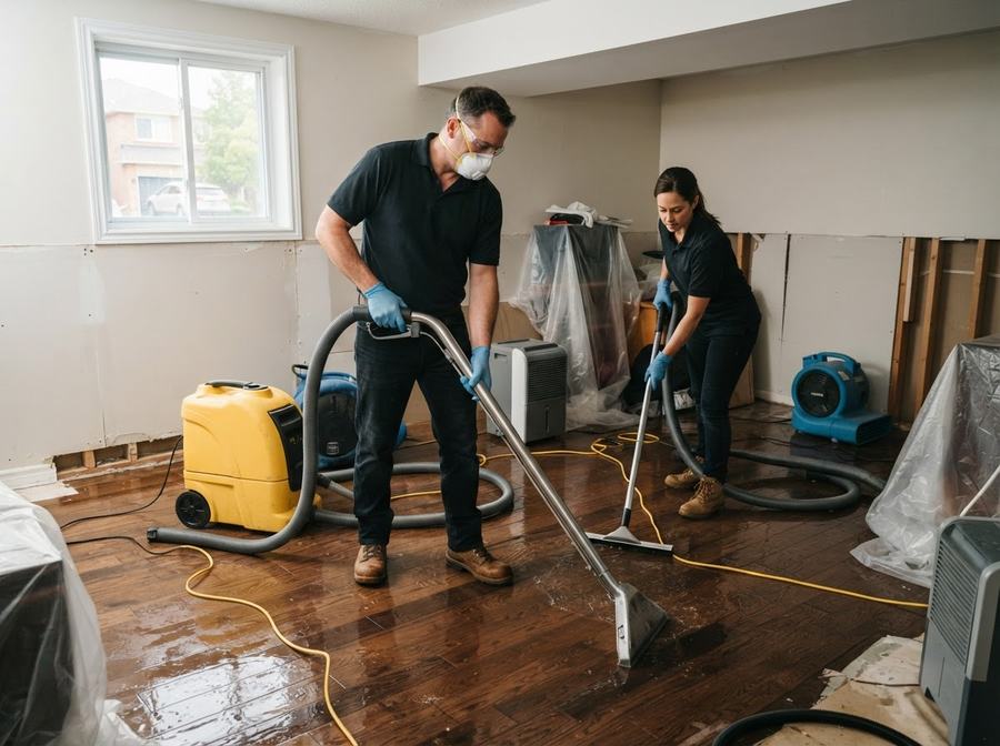 Flood Cleanup & Extraction in Ontario