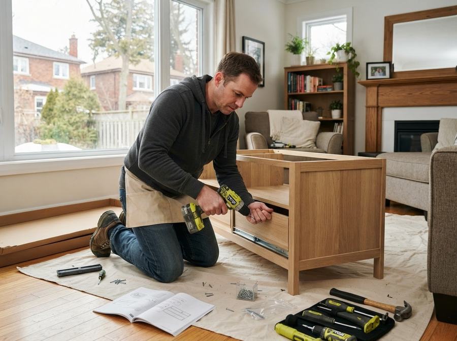 Furniture Assembly in Markham, Ontario