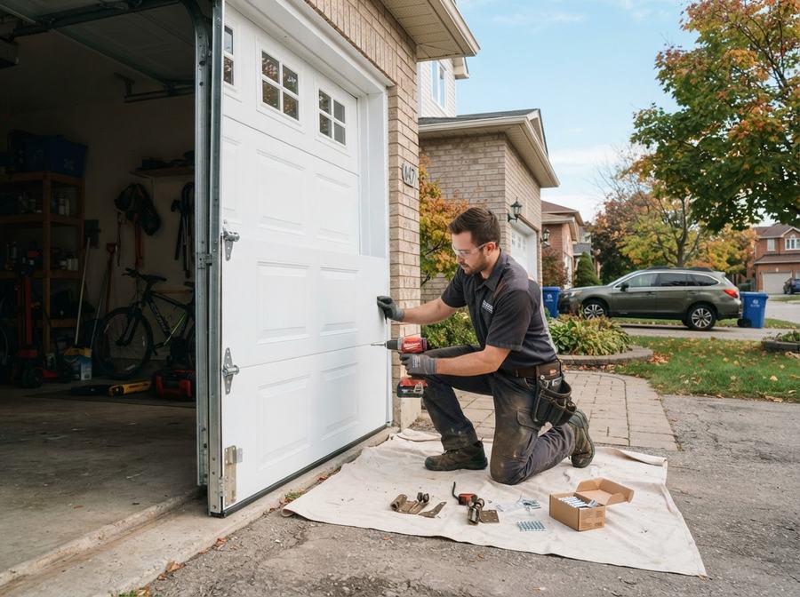 Garage Door Panel Replacement in Ontario