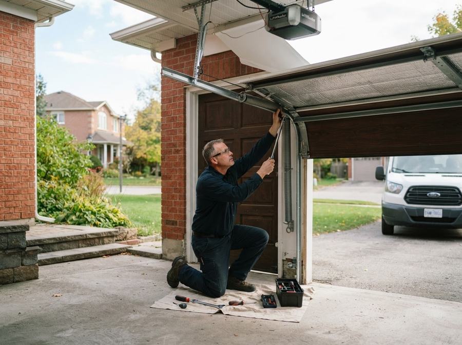 Garage Door Repair by an independent Ontario home-service professional