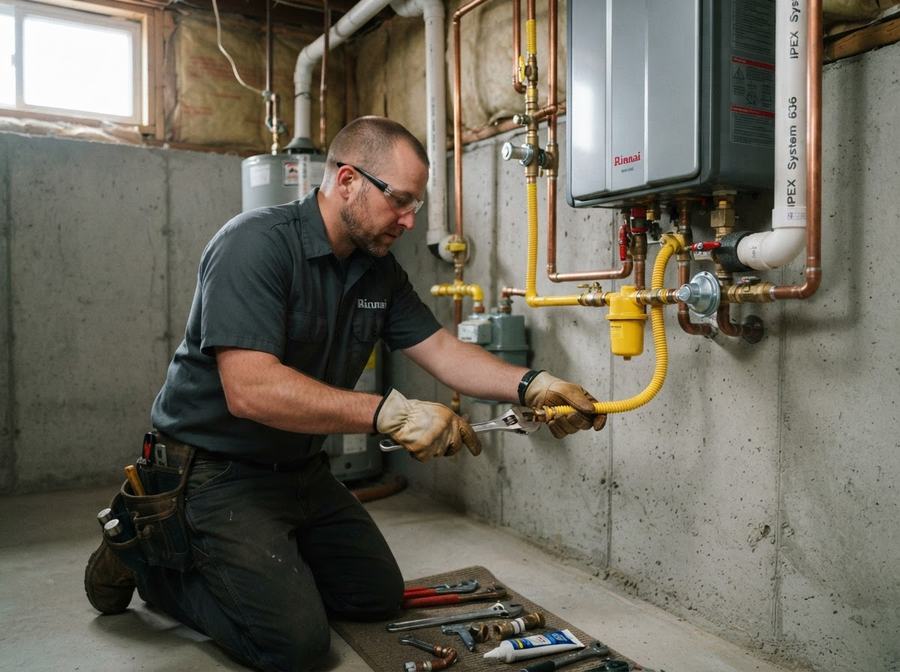 Gas Line Upgrade for Tankless in Ontario