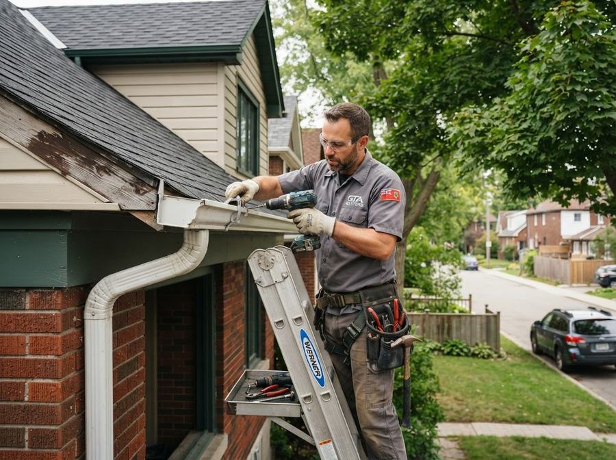 Gutter Repair in Markham, Ontario
