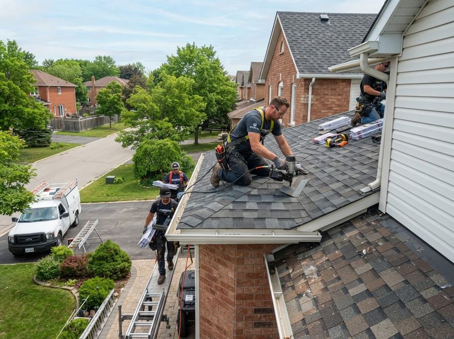 Hail Damage Restoration in Ontario