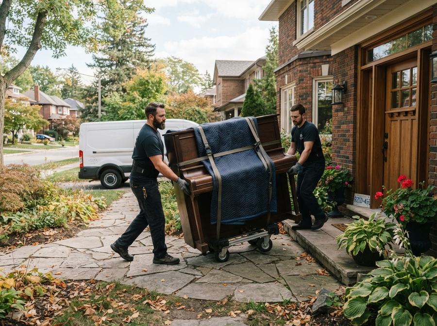 Piano & Heavy Item Moving in Markham, Ontario