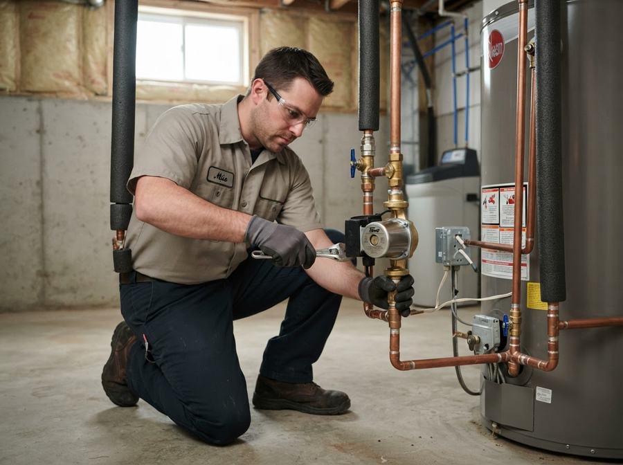 Hot Water Recirculation Pump Installation in Ontario
