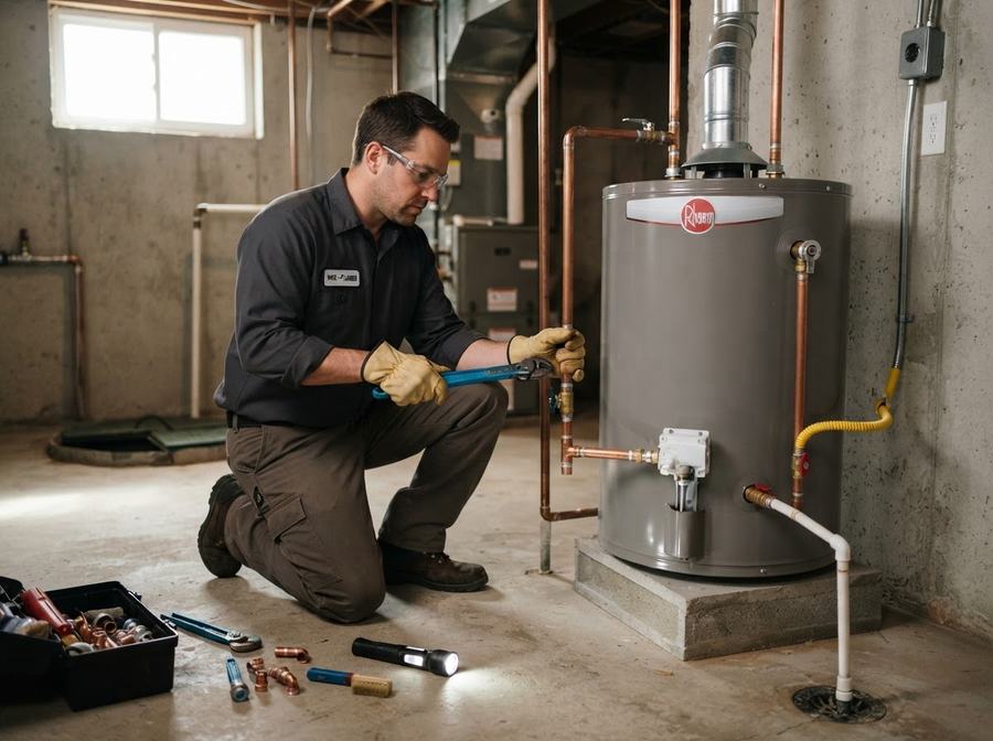 Hot Water Tank Installation in Ontario