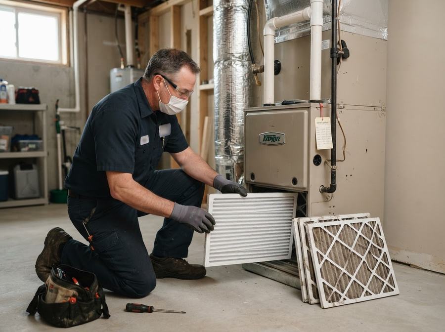 HVAC Filter Change Service in Ontario