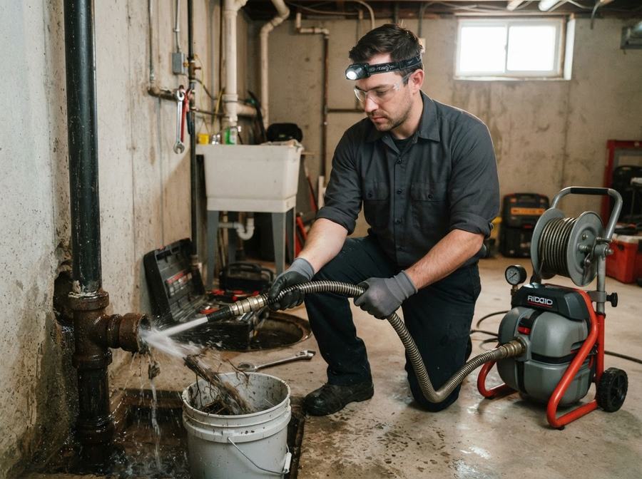 Hydro-Jet Drain Cleaning in Ontario
