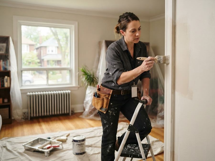 Interior House Painting in Ontario