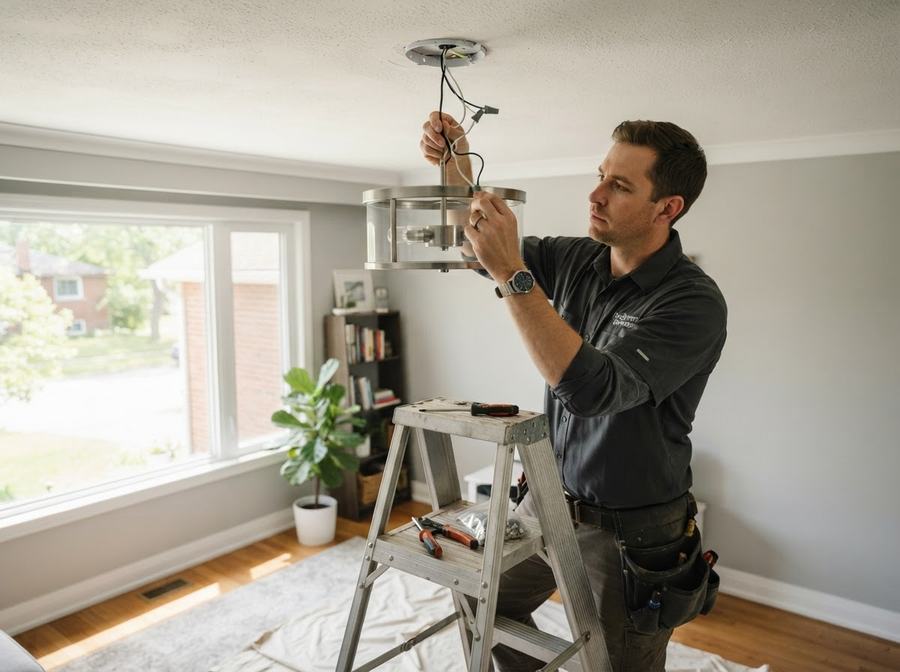 Light Fixture Installation in Ontario