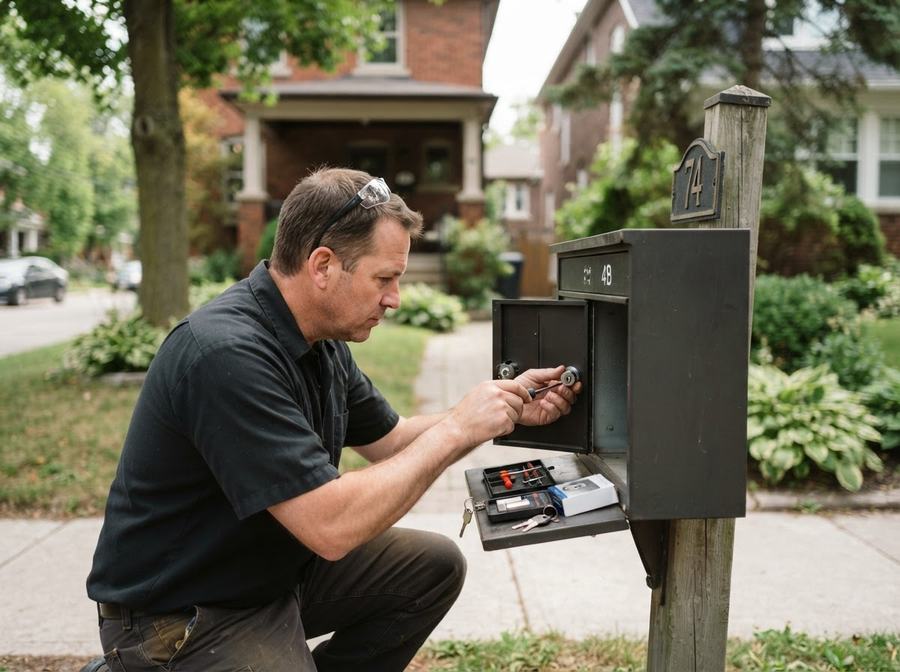 Mailbox Lock Replacement in Ontario